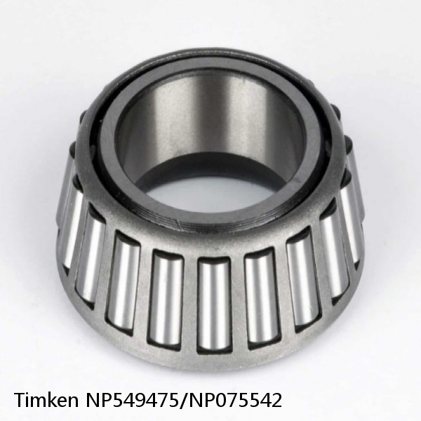 NP549475/NP075542 Timken Tapered Roller Bearings