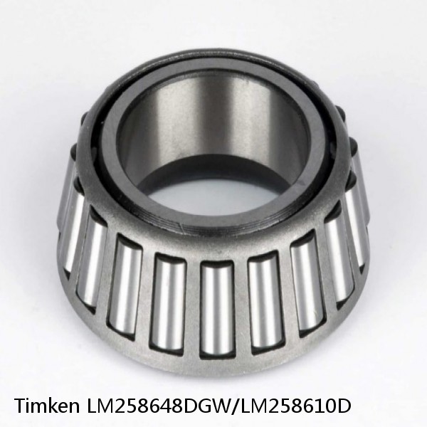 LM258648DGW/LM258610D Timken Tapered Roller Bearings