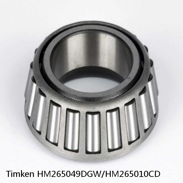 HM265049DGW/HM265010CD Timken Tapered Roller Bearings