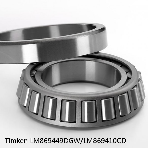 LM869449DGW/LM869410CD Timken Tapered Roller Bearings