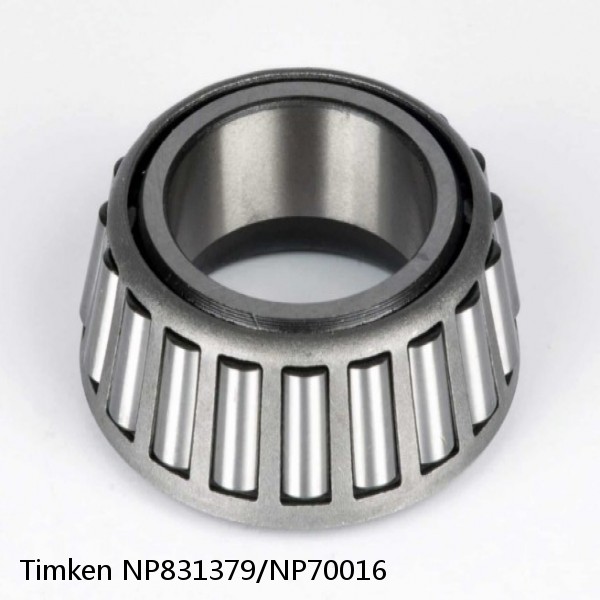 NP831379/NP70016 Timken Tapered Roller Bearings