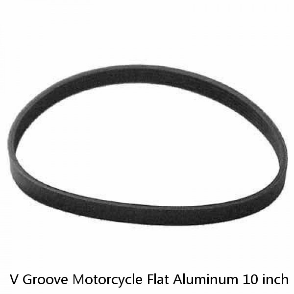 V Groove Motorcycle Flat Aluminum 10 inch 5m Tensioner Timing V Belt Idler Pulley